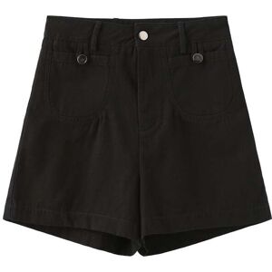 Cubic A-line Mini Shorts Black S female