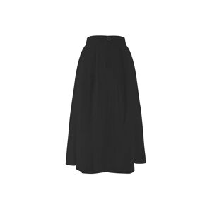Cubic A-line High Waisted Skirt Black M female