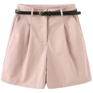 Cubic Pleated Tailored Shorts MistyRose L female