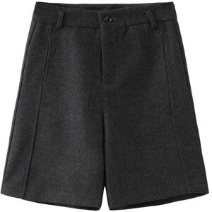 Cubic Virgin Wool Cargo Shorts Gray L female