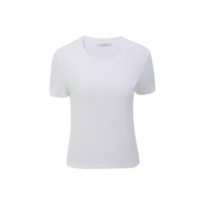 Cubic Classic Fit Crew Neck Cotton T-Shirt White UN female