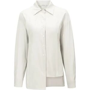 Cubic Asymmetrical Shirt Apricot UN female