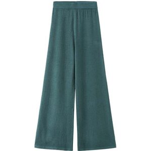 Cubic Casual Thin Knit Pants Green UN female