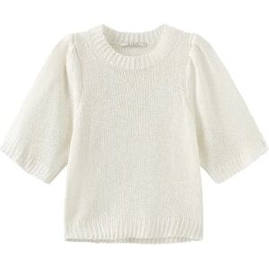 Cubic Fine Sheer Knit T-shirt Beige UN female