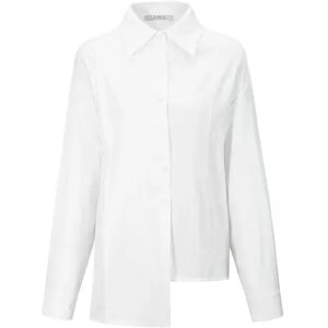 Cubic Asymmetrical Shirt White UN female