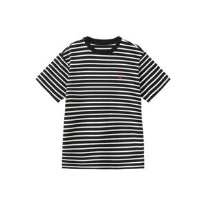 Cubic Oversized Striped T-shirt Black M female