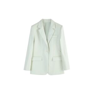 Cubic Classic Single Breasted Blazer Light Green S female