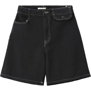 Cubic Classic Denim Mini Shorts Black S female