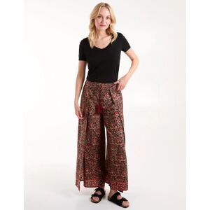 Blue Vanilla Wrap Trousers - S / RED - female