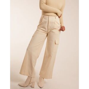 Blue Vanilla Trousers With Side Pocket - 10 / BEIGE - female