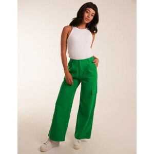 Blue Vanilla Trousers With Side Pocket - 16 / GREEN - female