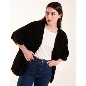 Blue Vanilla Knitted Mid Length Cardigan - ONE / BLACK - female