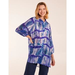 Blue Vanilla Tie Dye Shirt - ONE / BLUE - female