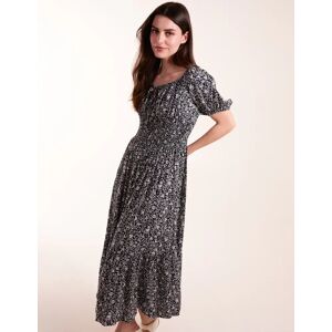 Blue Vanilla Scoop Neck Maxi Dress - 8 / NAVY - female