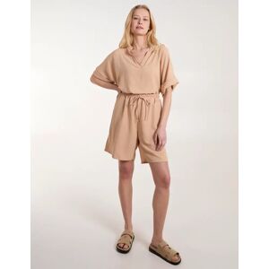 Blue Vanilla Drawstring Shorts - ONE / Camel - female