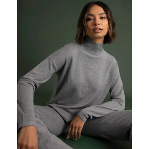 Blue Vanilla High Neck Lounge Set - M/L / GREY - female