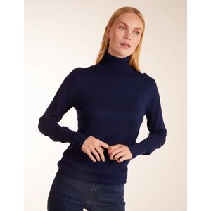 Blue Vanilla Roll Neck Jumper - XL / BLUE - female