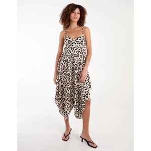 Blue Vanilla Animal Print Hanky Hem Dress - ONE / Animal - female