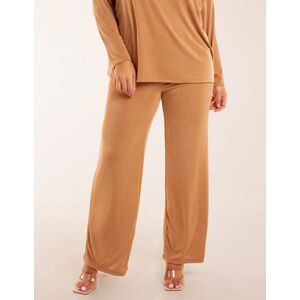 Blue Vanilla Acetate Trousers - ONE / Camel - female