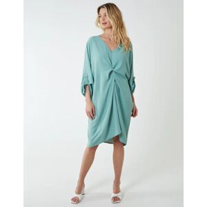 Blue Vanilla Twist Front Tunic Dress - ONE / BLUE - female