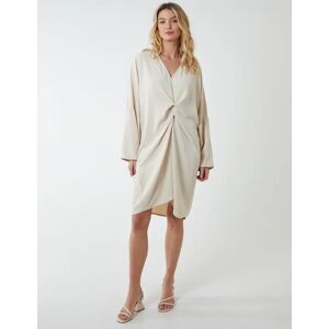 Blue Vanilla Twist Front Tunic Dress - ONE / STONE - female