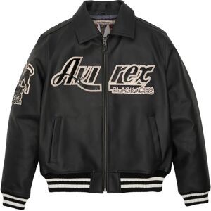 Avirex Tuskegee Black Aces Leather Jacket Black - Size: Large - black - Size: Large