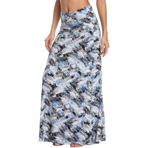 EXCHIC Women's Bohemian Style Print Long Maxi Skirt (L, 4) - Brand New