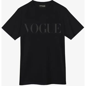 VOGUE Collection VOGUE T-Shirt   Tonal Black - S Black