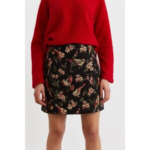 Louche Aubin Tweet Jacquard Mini Skirt 12 Female