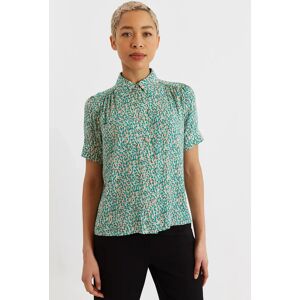 Louche Barclay Sugar Plum Print Blouse green 10 Female