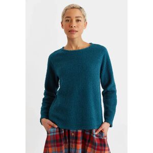 Louche Blanka Borg Sweatshirt - Teal blue 14 Female