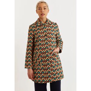 Louche Dryden Geo Jacquard Coat 12 Female