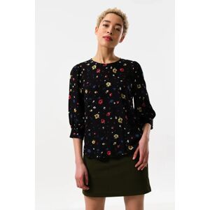 Louche Mellie Pick A Mix Print Blouse black 8 Female