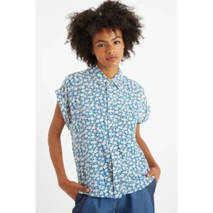 Louche Abinaya Periwinkle Short Sleeved Shirt blue 14 Female