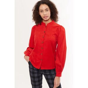 Louche Aviv Baby Cord Long Sleeve Blouse Red red 14 Female