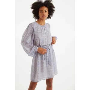 Louche Belynda Rosetta Print Long Sleeve Mini Dress 14 Female