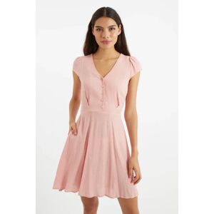 Louche Cathleen Mini Petite Dot Tea Dress pink 16 Female