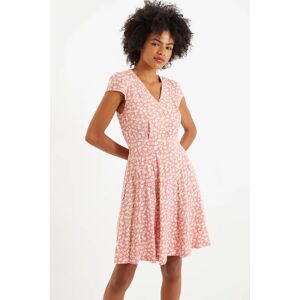 Louche Cathleen Mini Periwinkle Tea Dress pink 12 Female