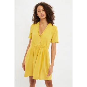 Louche Cosima Mini Dress yellow 12 Female