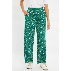 Louche Emmanuella Spot It Print Pull On Trouser green 14 Female