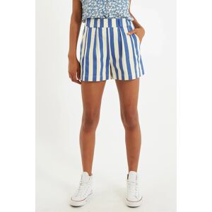 Louche Hilton Deck Stripe Shorts blue 10 Female