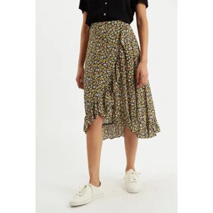 Louche Mara Santa Fe Floral Midi Skirt Floral 12 Female