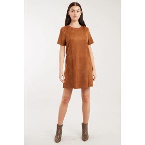 Louche Sylvie Faux Suede Mini Dress 16 Female