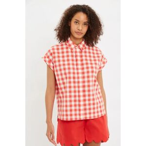 Louche Abinaya Picnic Check Shirt In Red red 16 Female