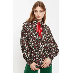 Louche Byron Jolly Ditsy Print Long Sleeve Shirt 10 Female