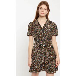 Louche Perry Dippy Ditsy Print Mini Shirtdress 16 Female