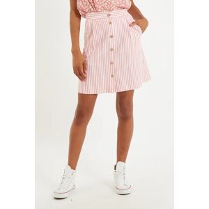 Louche Hela Sail Stripe A-Line Mini Skirt 8 Female