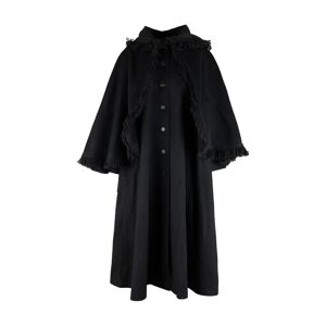 YSL SAINT LAURENT Yves Saint Laurent Vintage Hooded Cape Coat