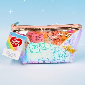 Fizz Creations Care Bears Hair Turban & Cosmetics Bag Set Colour: Pink