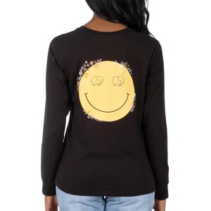 Ivory Ella Smiley T-Shirt Size: L Colour: Black